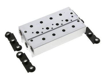 6xG1/4 Manifold 4-Stations Festo 576419 VABM-B10-20S-G14-4, Verzenden, Nieuw