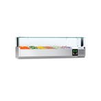 GGM Gastro | Opzetkoelvitrine PREMIUM met LED-verlichting -, Verzenden