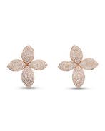 Statement oorbellen - 14 karaat Roségoud - 8.27ct. tw., Sieraden, Tassen en Uiterlijk, Antieke sieraden