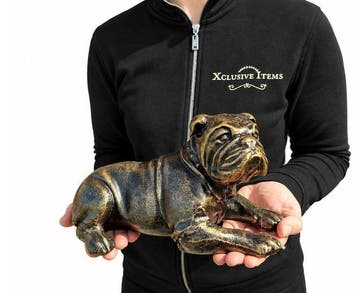 Beeld, English Bulldog 25cm - 0 cm - IJzer - 2026
