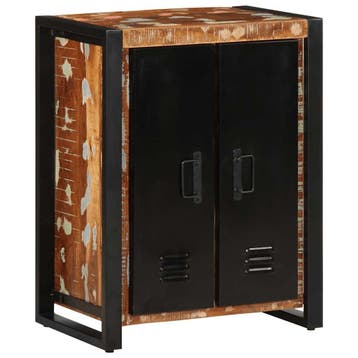 vidaXL Dressoir 55x35x70 cm massief gerecycled hout, Huis en Inrichting, Verzenden, Nieuw, Overige houtsoorten, Minder dan 50 cm