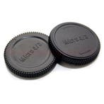 Caruba Body + lensdop set Olympus/Panasonic Mft LB-OL2, Ophalen of Verzenden, Nieuw, Overige typen