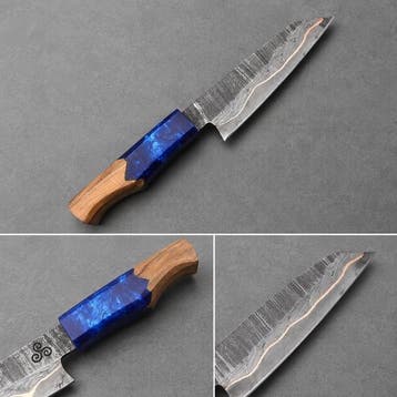 RELIC & EDGE - Keukenmes - Chefs knife - S23 - Staal, Hout,
