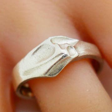 Zonder minimumprijs - Lapponia - Ring Zilver - Sung - Björn, Nieuw