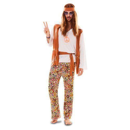 Hippie kostuum, Hobby en Vrije tijd, Feestartikelen, Feestartikel, Nieuw, Verzenden