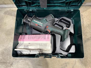Metabo SSE 18 LTX BL Reciprozaag Accuzaag nr. 4, Ophalen of Verzenden, Gebruikt