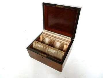 Verzameling Nederlandse stereoview 3D fotos, begin 1900 -