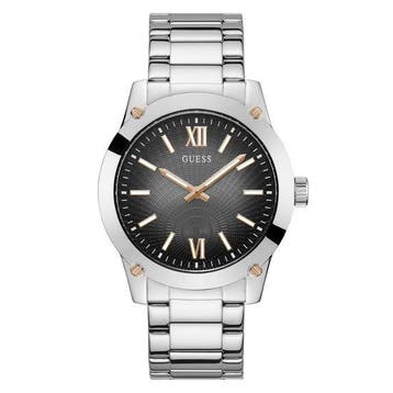 Guess Watches GW0574G1 zilverkleurig CRESCENT (Horloges), Verzenden, Nieuw