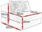 Opvouwbare Matras | Luxe Comfort | Camper Caravan | OP=OP, Nieuw, Ophalen of Verzenden, Matras, 200 cm