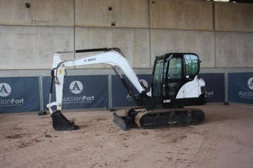 Veiling: Rupsgraafmachine Bobcat E58 Diesel 2018, Ophalen, Graafmachine