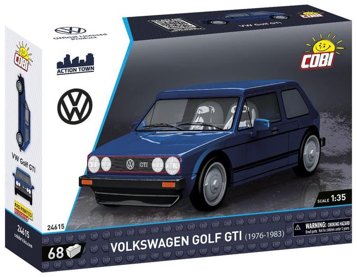 COBI 24615 VW GOLF GTI (Voertuigen, Modelbouwsets), Kinderen en Baby's, Speelgoed | Bouwstenen, Nieuw, Verzenden