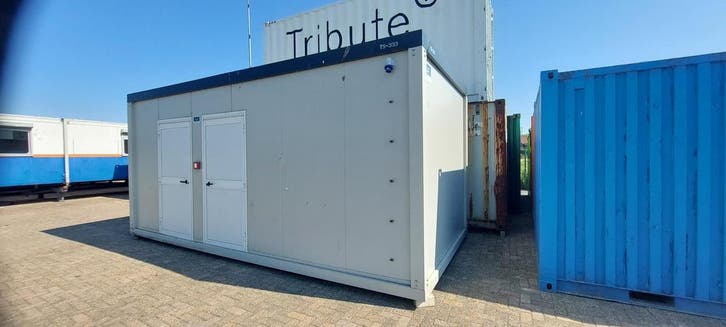 Sanitaire unit D-H 6x3m. TS-333 TE KOOP, Zakelijke goederen, Machines en Bouw | Keten en Containers, Verzenden