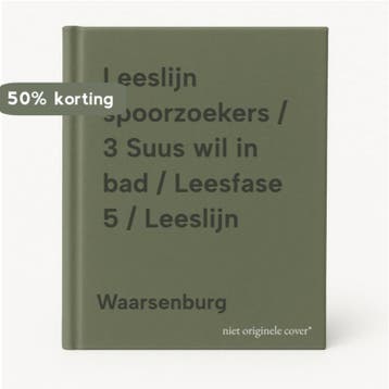 Leeslijn spoorzoekers / 3 Suus wil in bad / Leesfase 5 /, Boeken, Schoolboeken, Verzenden, Gelezen, Waarsenburg