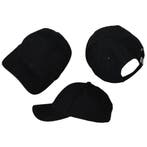 Basic Blanco Pet Zwart 3 Stuks, Verzenden, Nieuw