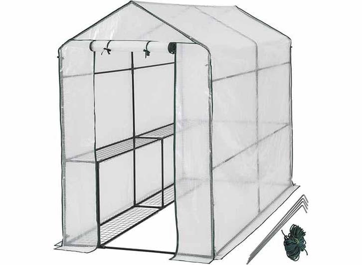 Teien broeikas 186x120x190 cm - Tuinkas | Serre | Kweekkas -, Tuin en Terras, Kweekspullen, Nieuw, Verzenden