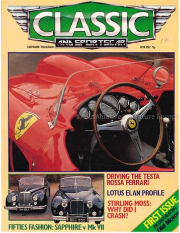 1982 CLASSIC AND SPORTSCAR MAGAZINE (04) APRIL ENGELS, Nieuw, Author