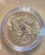 Australië. 1 Dollar 2003 Kangaroo Abbinamento Artistico -