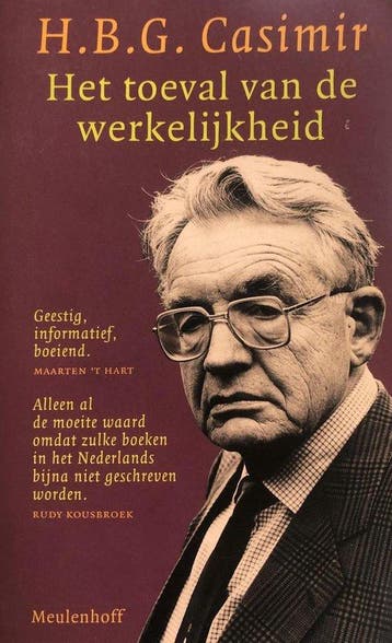 TOEVAL VAN DE WERKELIJKHEID - H.B.G. Casimir 9789029067638, Verzenden, Gelezen, H.B.G. Casimir
