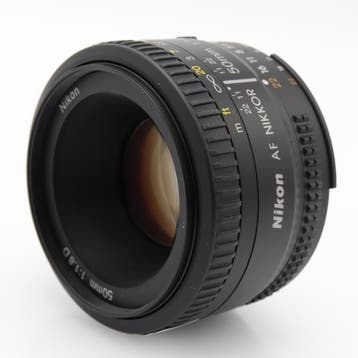 Nikon AF 50mm f/1.8 D, Audio, Tv en Foto, Fotografie | Lenzen en Objectieven, Verzenden, Gebruikt
