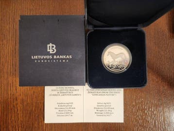 Litouwen. 10 Euro 2017 Zemaitukas Proof (Zonder