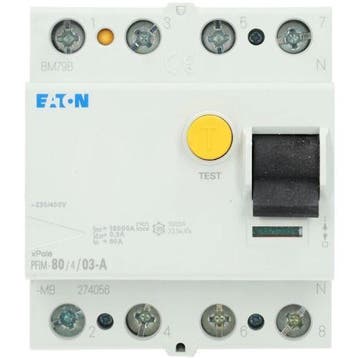 Eaton aardlekschakelaar 4P 80A 300mA PFIM-80/4/03-A-MB, Ophalen of Verzenden, Nieuw