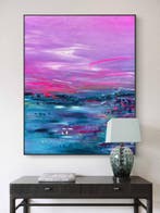 Luca Domiro - NEON HORIZON THERAPY (Large original painting)