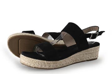 Dolcis Sandalen in maat 42 Zwart, Dolcis, Verzenden, Zwart, Sandalen of Muiltjes