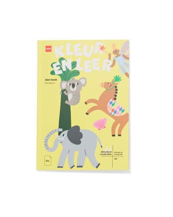 HEMA Kleurboek doeboek A5, Verzenden, Nieuw