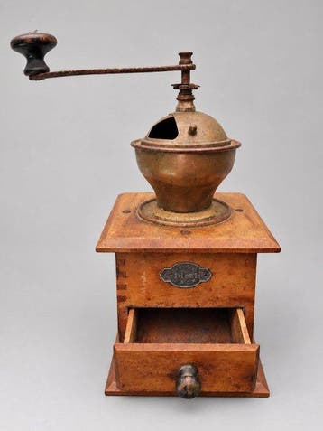 Leinbrock-Werke (Leinbrocks Ideal) - Koffiemolen - Hout,