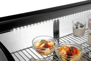 Bartscher DeliCool IIIL Koelvitrine | 160L | +2°C tot +12°C, Ophalen of Verzenden, Nieuw