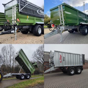 FLIEGL landbouwkippers en schuifwagens, Ophalen, Veehouderij, Transport