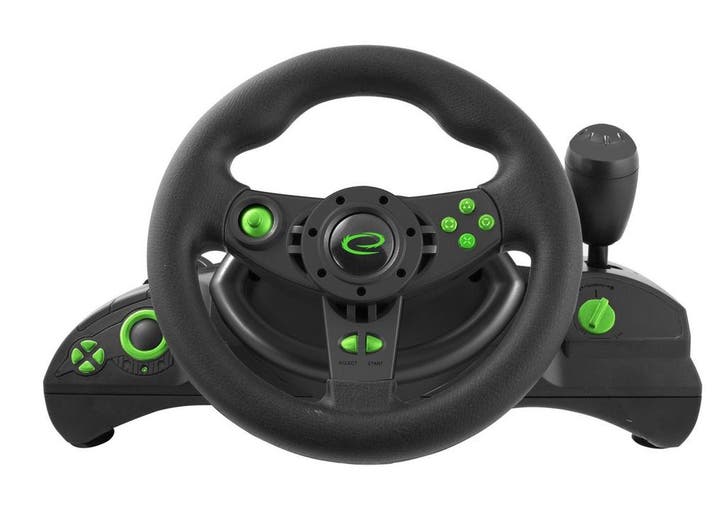 Esperanza EGW102 NITRO - GAMING WHEEL PC/PS3, Spelcomputers en Games, Spelcomputers | Overige Accessoires, Verzenden