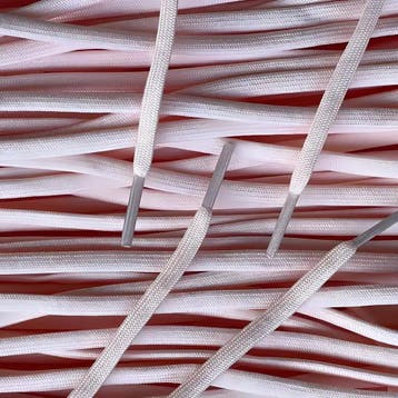 Smalle veters - Babyroze • 120  cm x 5 mm, Ophalen of Verzenden, Nieuw