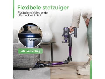 Heevey Steelstofzuiger 5 - Draadloos - HEPA Filter - 250, Verzenden, Nieuw