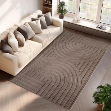Wasbaar Vloerkleed | Pompei | Bogen | Beige | 140x200 cm, Verzenden, Nieuw