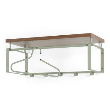 Spinder Design Rex 3 wandkapstok - dusty green, Verzenden, Nieuw