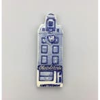 Magneet delftsblauw chocolaterie Amsterdam, Ophalen of Verzenden, Nieuw