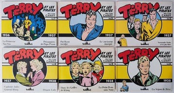 Terry et les Pirates T1 à T6 - Série complète - 6x C + 6x, Nieuw