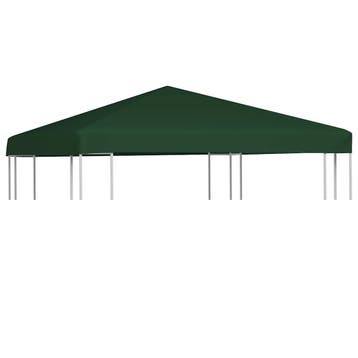 vidaXL Prieeldak 310 g/m² 3x3 m groen, Verzenden, Nieuw, Tot en met 2