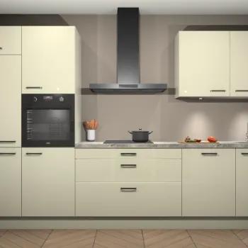Magnolia hoogglans keuken Ankara 21733, Verzenden, Nieuw