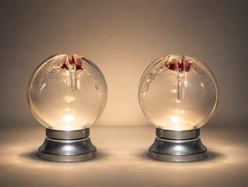 Tafellamp (2) - Muranoglas