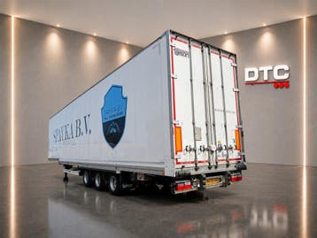 Talson Mega AirCargo gesloten oplegger | 3 stuks! | Rolvloer, Aanhangers en Opleggers