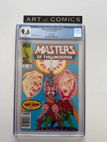Masters of the Universe #1- Rare Newsstand edition - CGC 9.6, Boeken, Strips | Comics, Nieuw