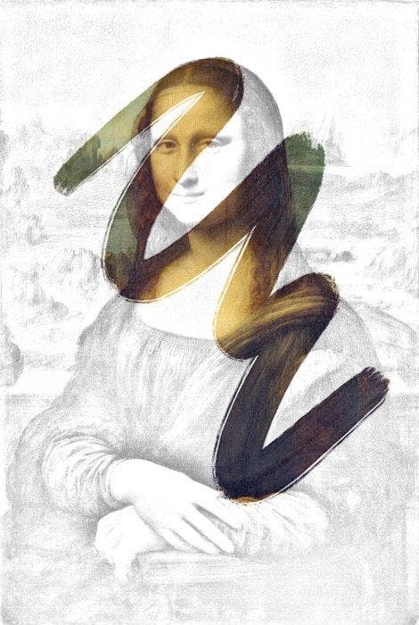Santicri - Visual Odyssey, La Gioconda, Antiek en Kunst, Kunst | Designobjecten