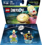 LEGO Dimensions 71227 Fun Pack (Krusty the Clown + Clown Bik, Verzenden, Nieuw