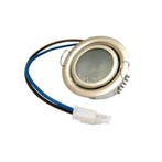 Inbouwspot LED 12V nikkel, Caravans en Kamperen, Ophalen of Verzenden, Nieuw