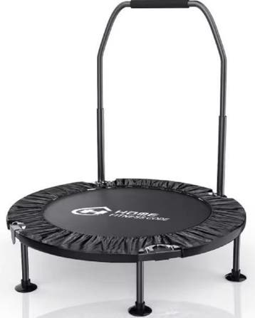 Mini Fitness Rebounder met Handvat: Indoor/Outdoor Workout, Verzenden, Nieuw