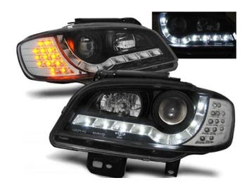 Daylight Black koplampen geschikt voor Seat Ibiza Cordoba, Verzenden, Nieuw, Seat