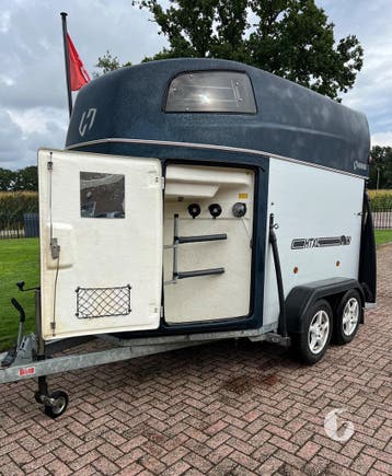 Prachtige Henra 2 paards! XL model!, Ophalen, Zo goed als nieuw, Aluminium, 2-paards trailer