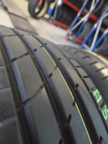 225/45/17 91Y HANKOOK ZOMERBANDEN 7,4MM PROFIEL 2X, Ophalen, Gebruikt, 17 inch, Band(en)